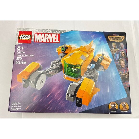 LEGO MARVEL  Baby Rocket’s Ship 76254 from Guardians of the Galaxy 330 Pcs. 8+ - Picture 1 of 4